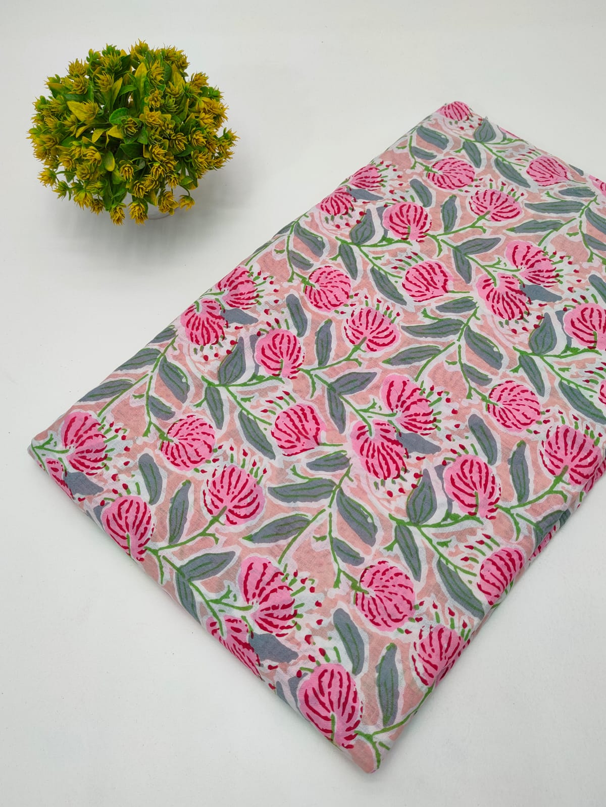 Hand Block Fabrics Dress Materials