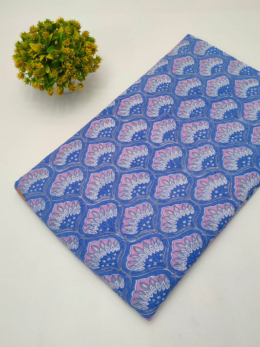 Hand Block Fabrics Dress Materials