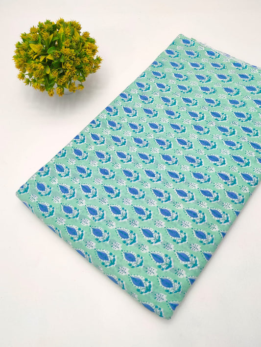 Hand Block Fabrics Dress Materials