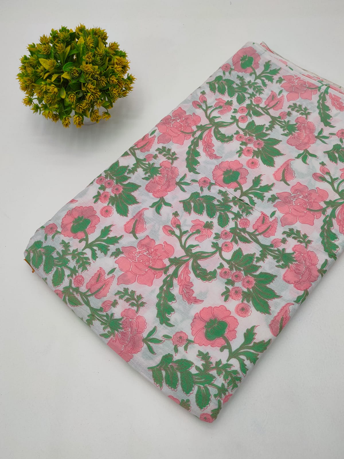 Hand Block Fabrics Dress Materials