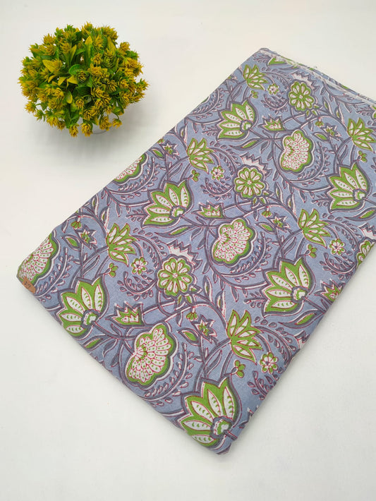 Hand Block Fabrics Dress Materials