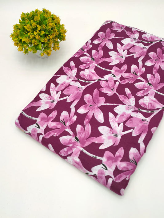 Sanganeri Cotton Fabric For Kurtis