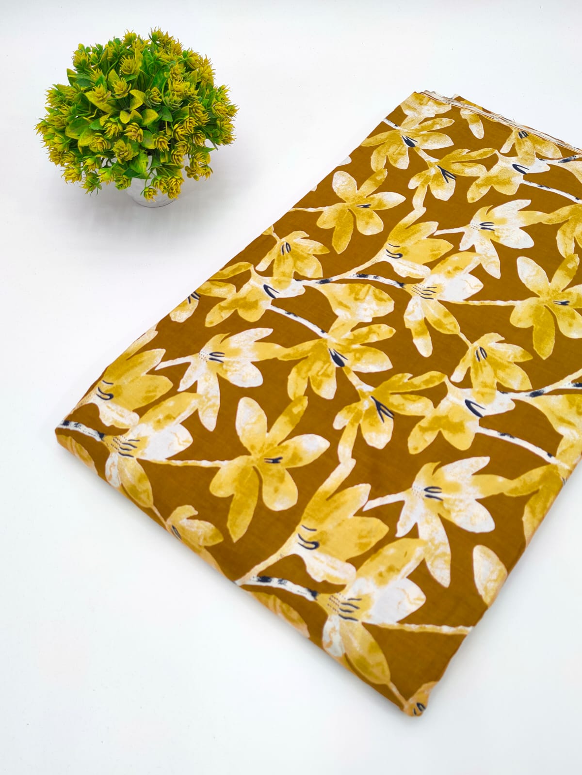 Sanganeri Cotton Fabric For Kurtis