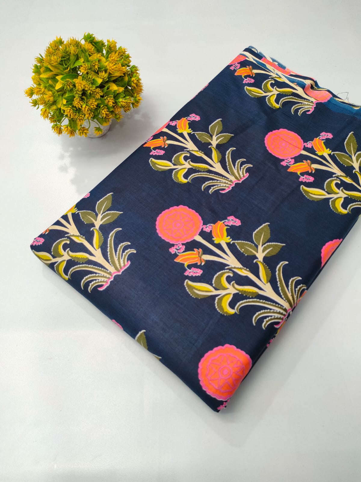 Pure Cotton Fabric Screen Printed