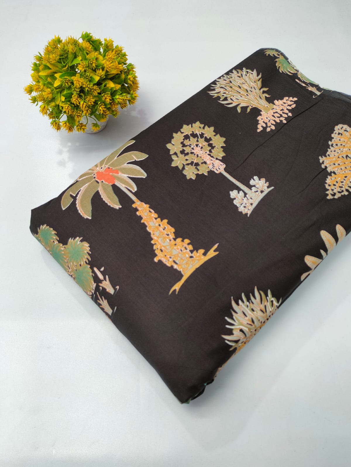 Pure Cotton Fabric Screen Printed