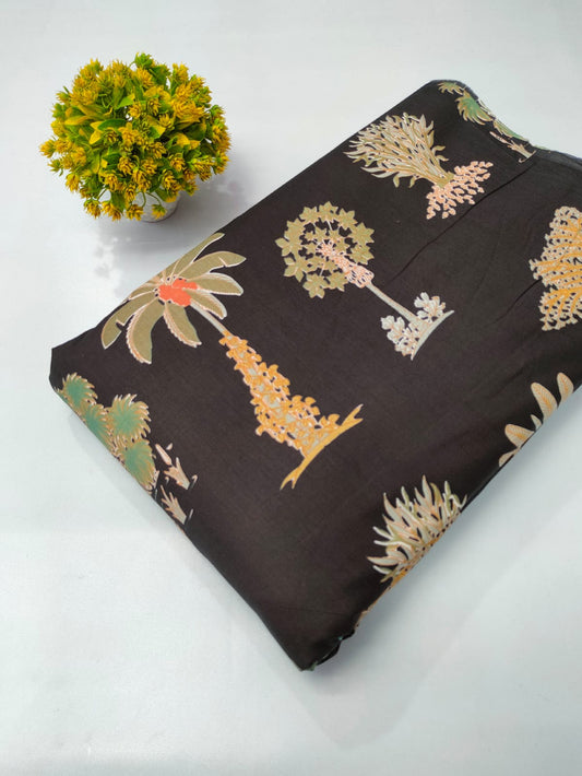 Pure Cotton Fabric Screen Printed
