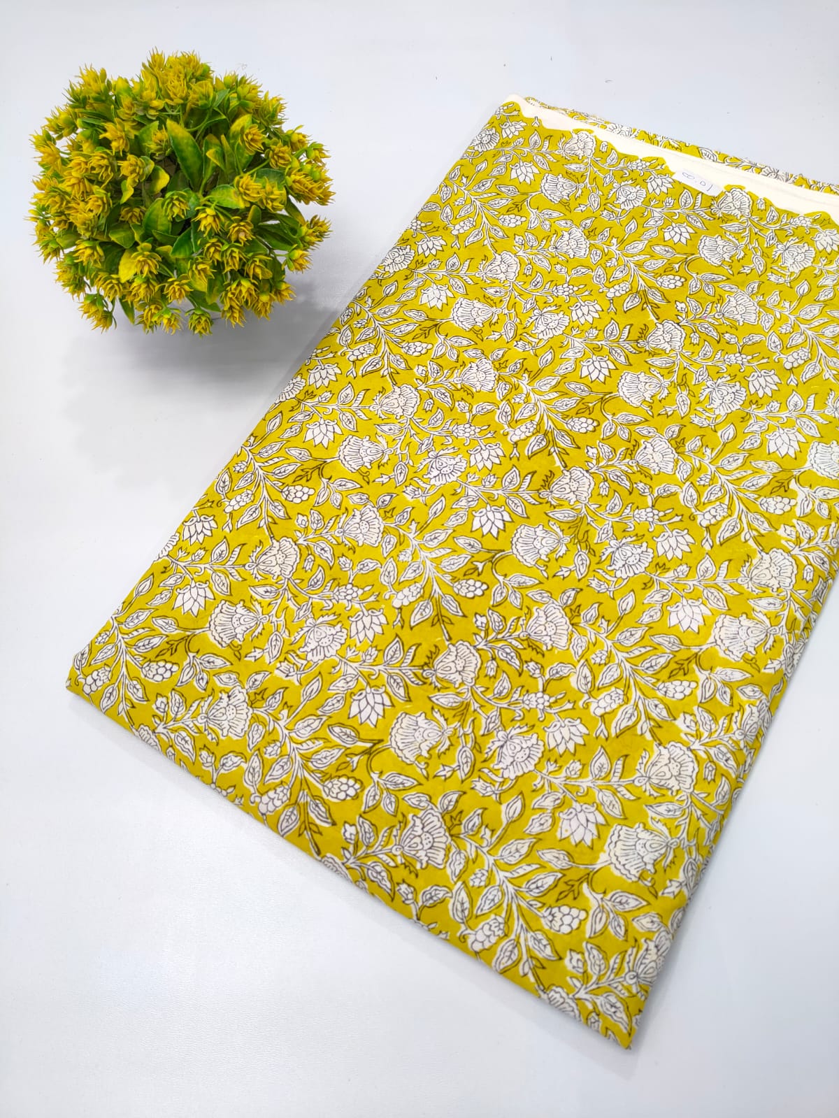 Hand Block Pure Cotton Dress material