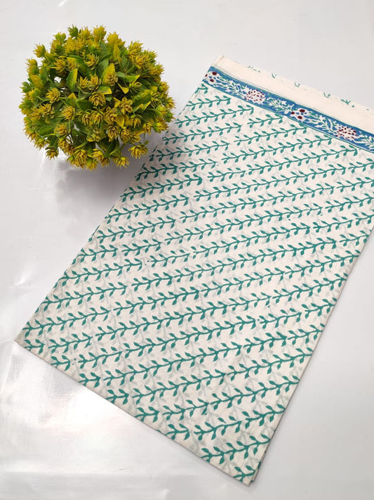 Hand Block Pure Cotton Dress material