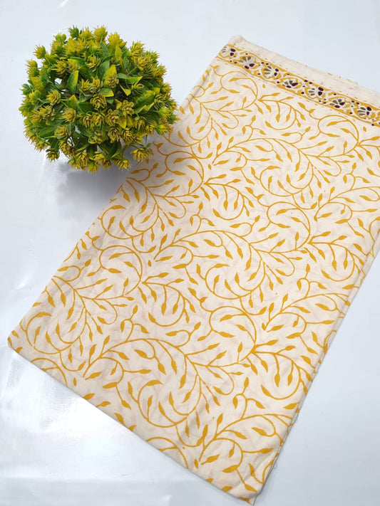 Hand Block Pure Cotton Dress material