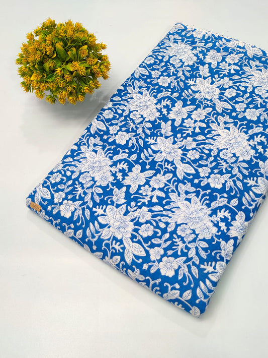Hand Block Pure Cotton Dress material
