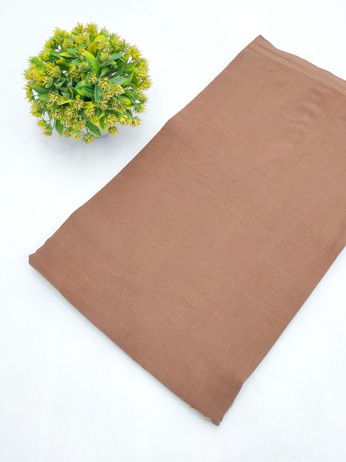 Plain pure cotton fabric