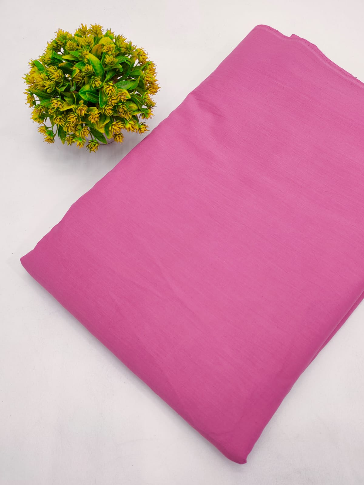 Plain pure cotton fabric