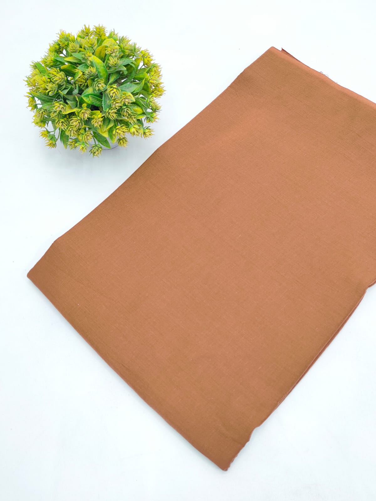 Plain pure cotton fabric