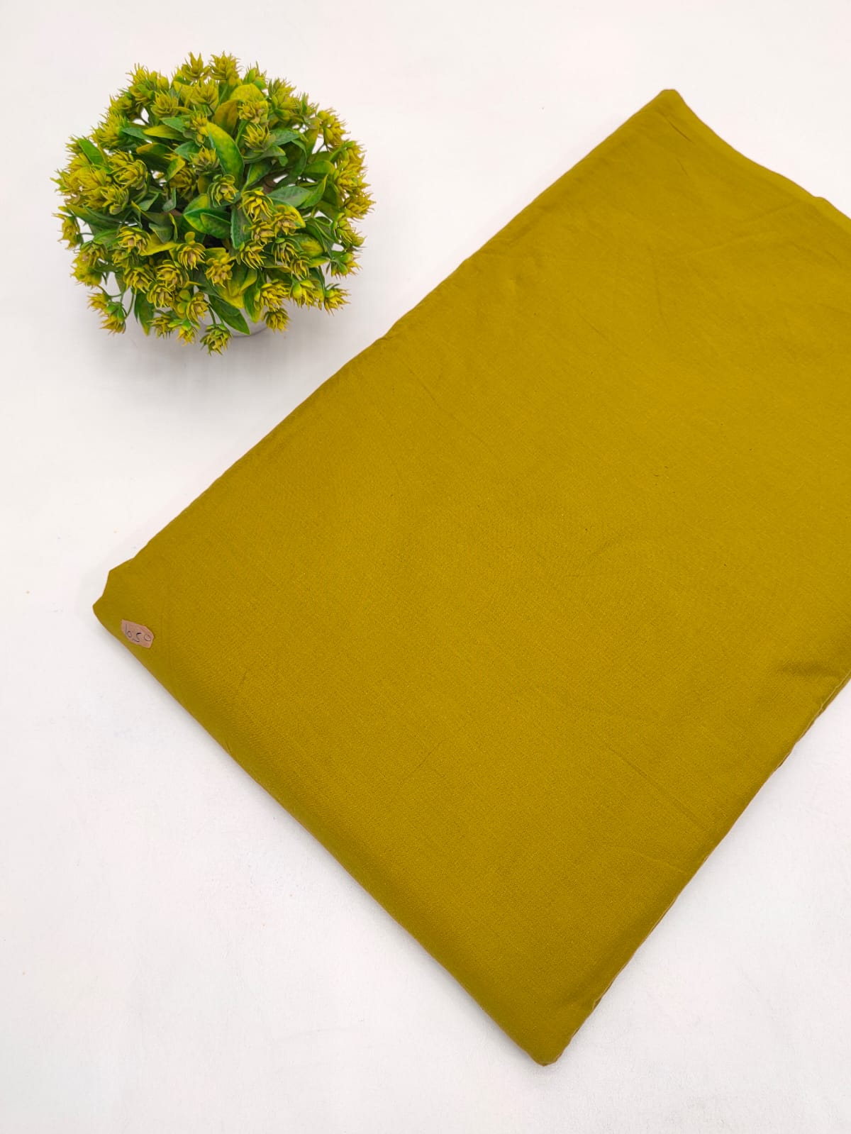 Plain pure cotton fabric