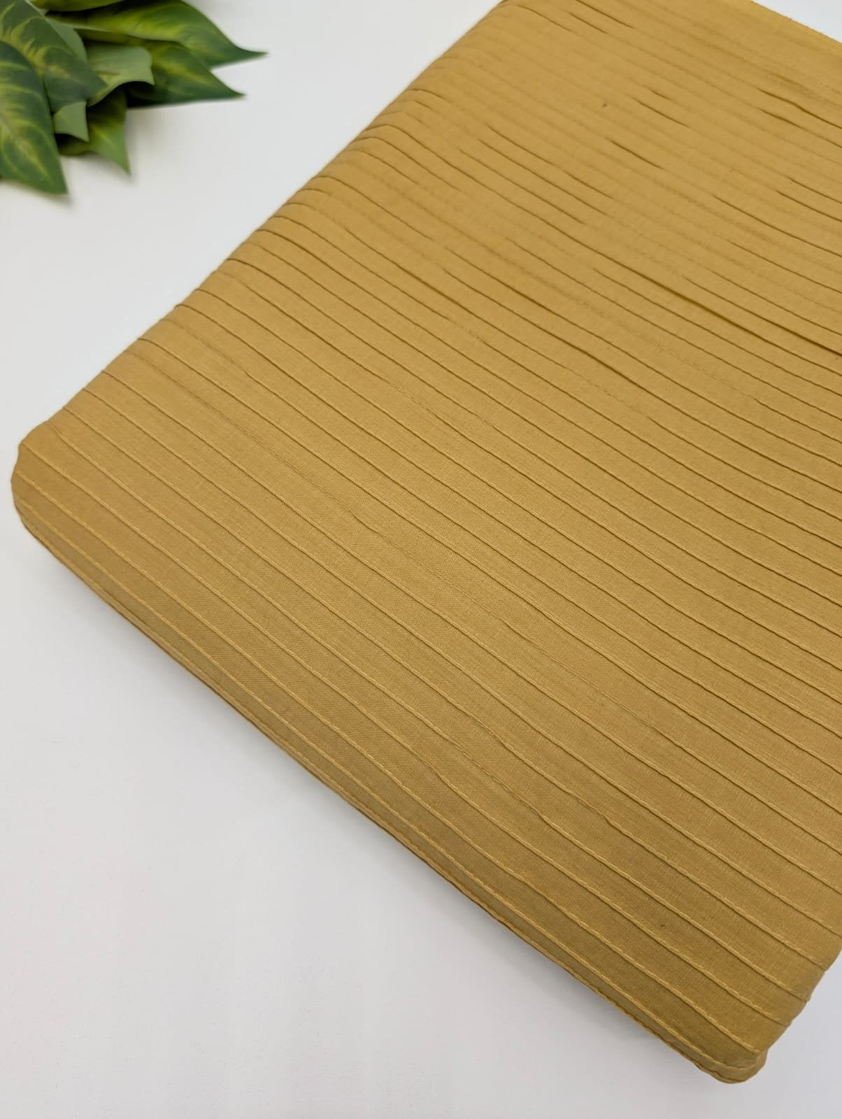 Pin Tuck Cotton Fabrics for dress material