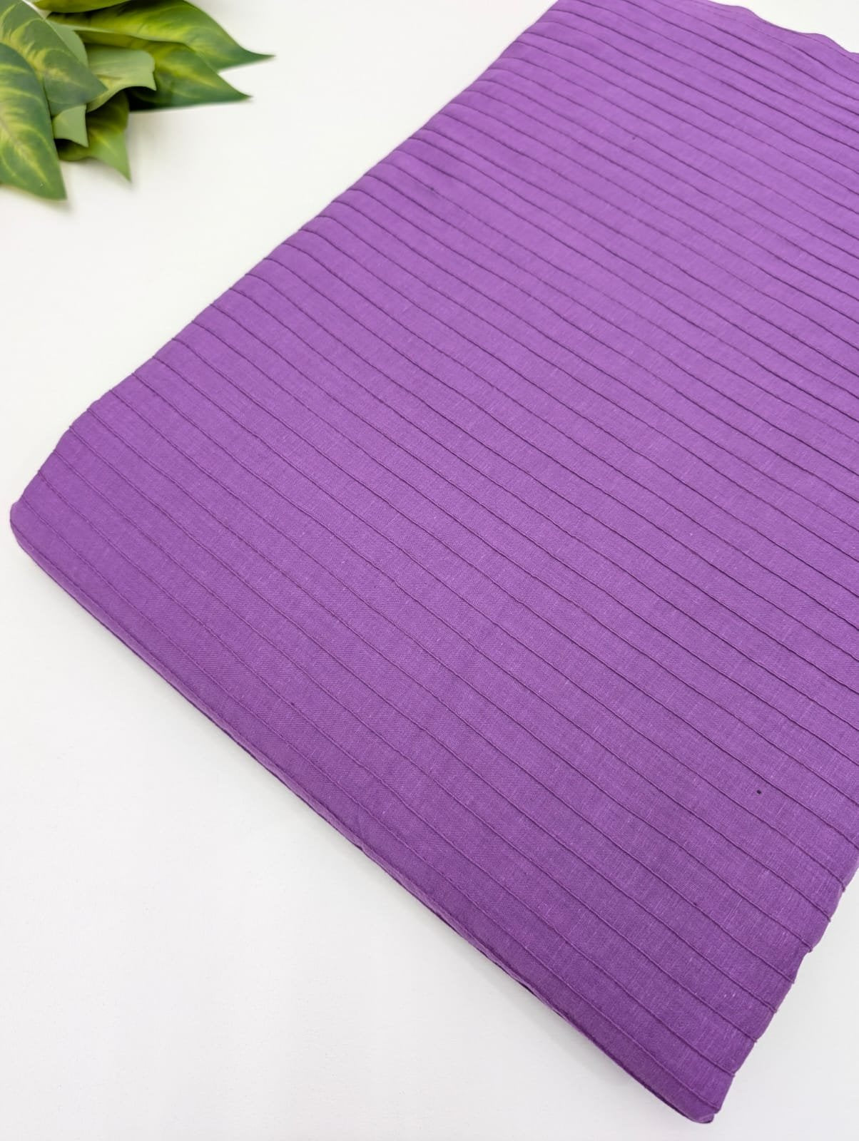 Pin Tuck Cotton Fabrics for dress material