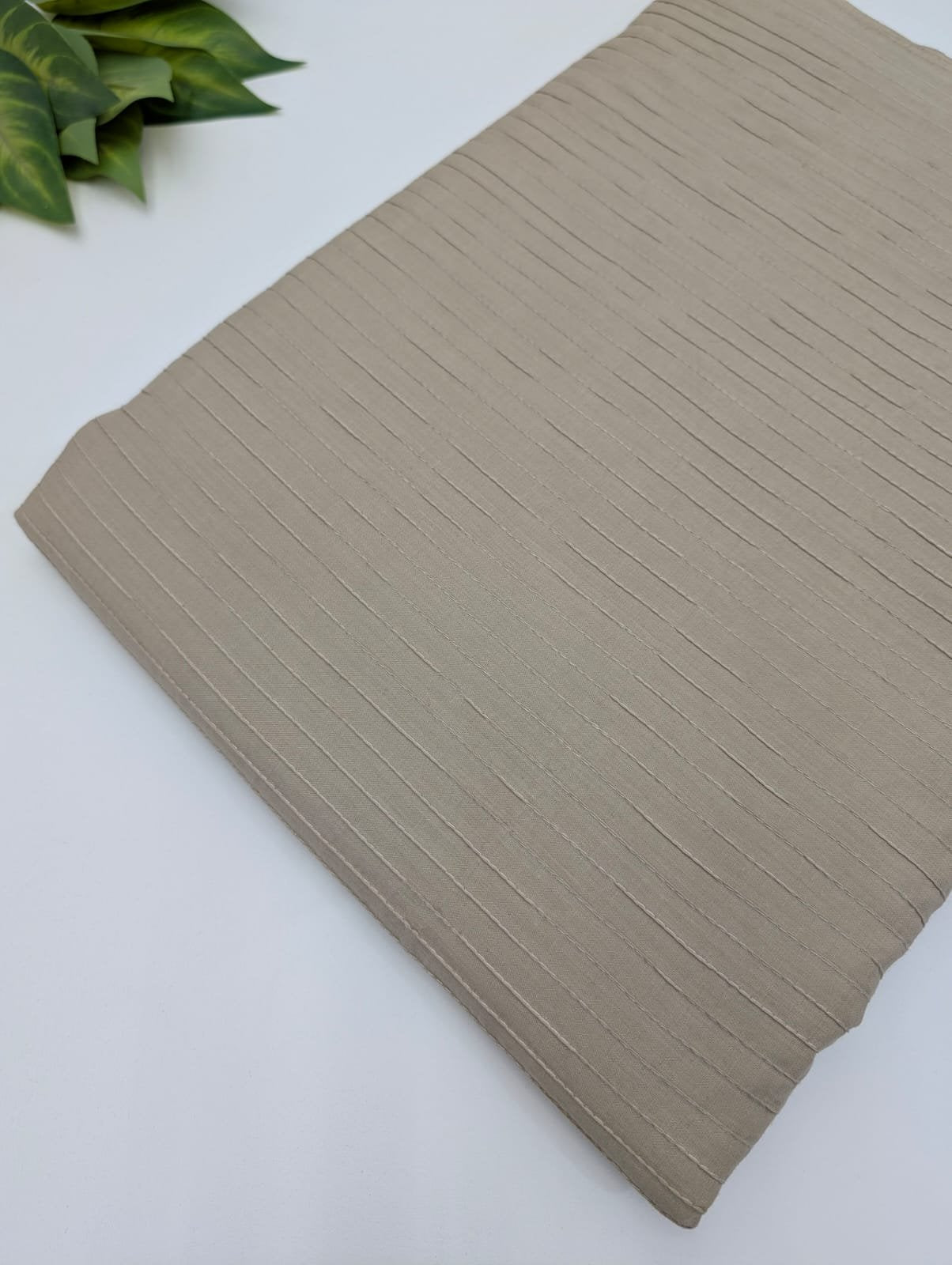 Pin Tuck Cotton Fabrics for dress material