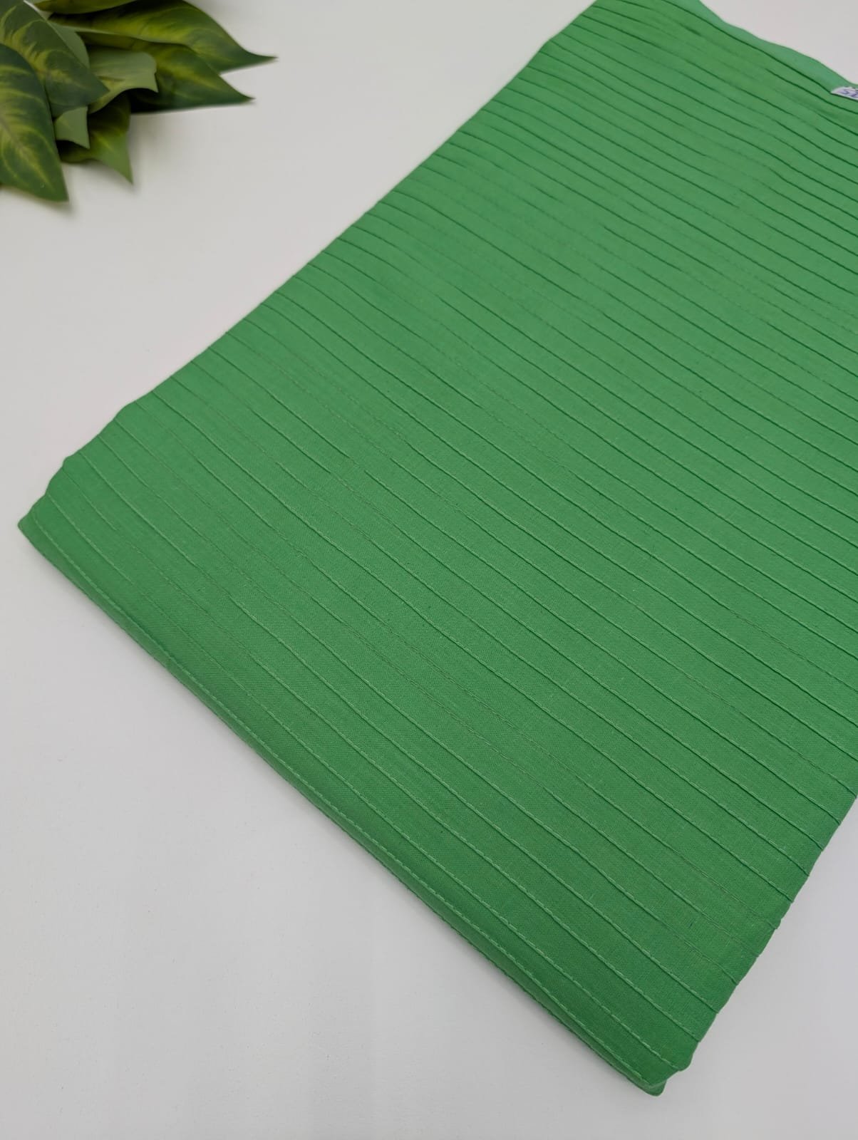 Pin Tuck Cotton Fabrics for dress material
