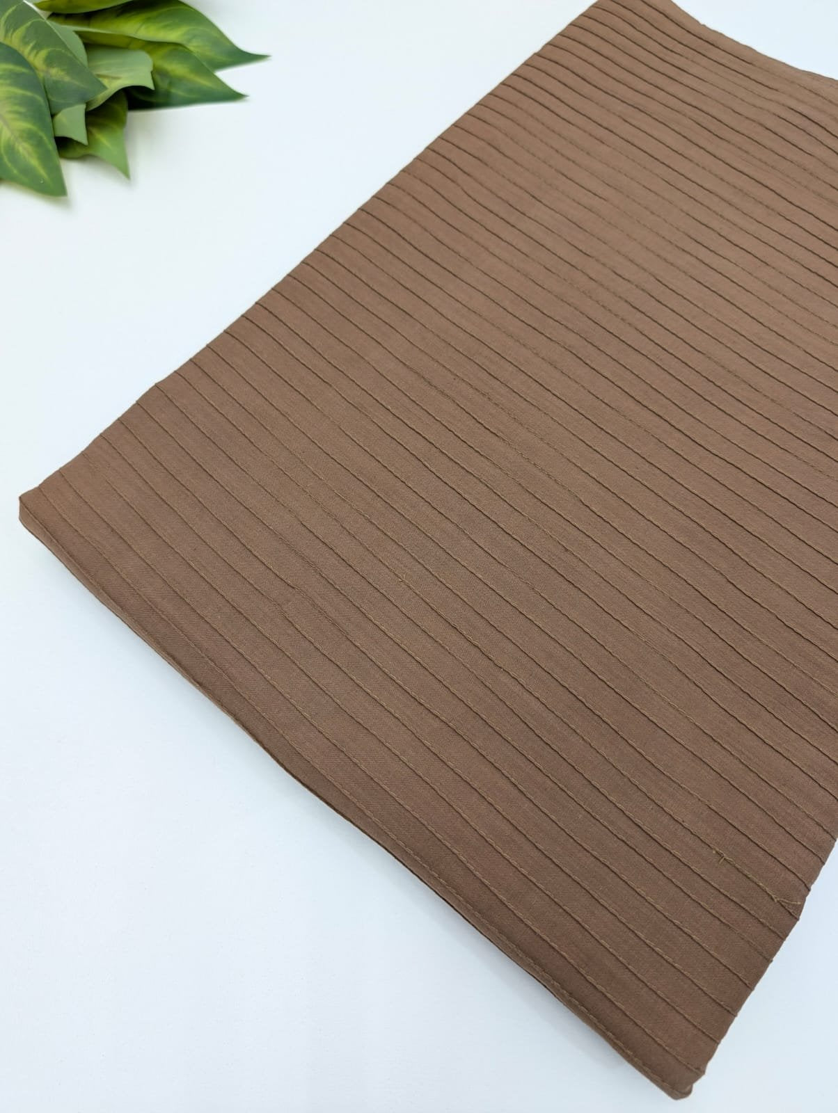 Pin Tuck Cotton Fabrics for dress material