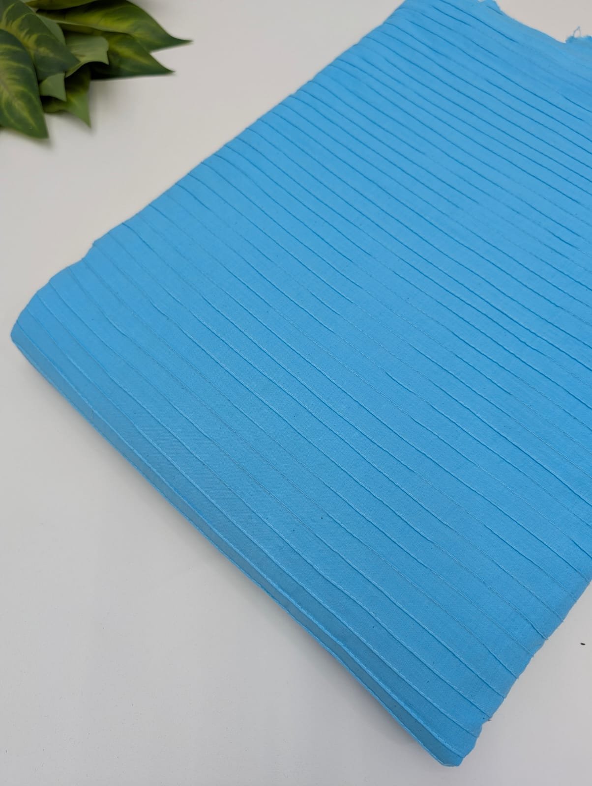 Pin Tuck Cotton Fabrics for dress material