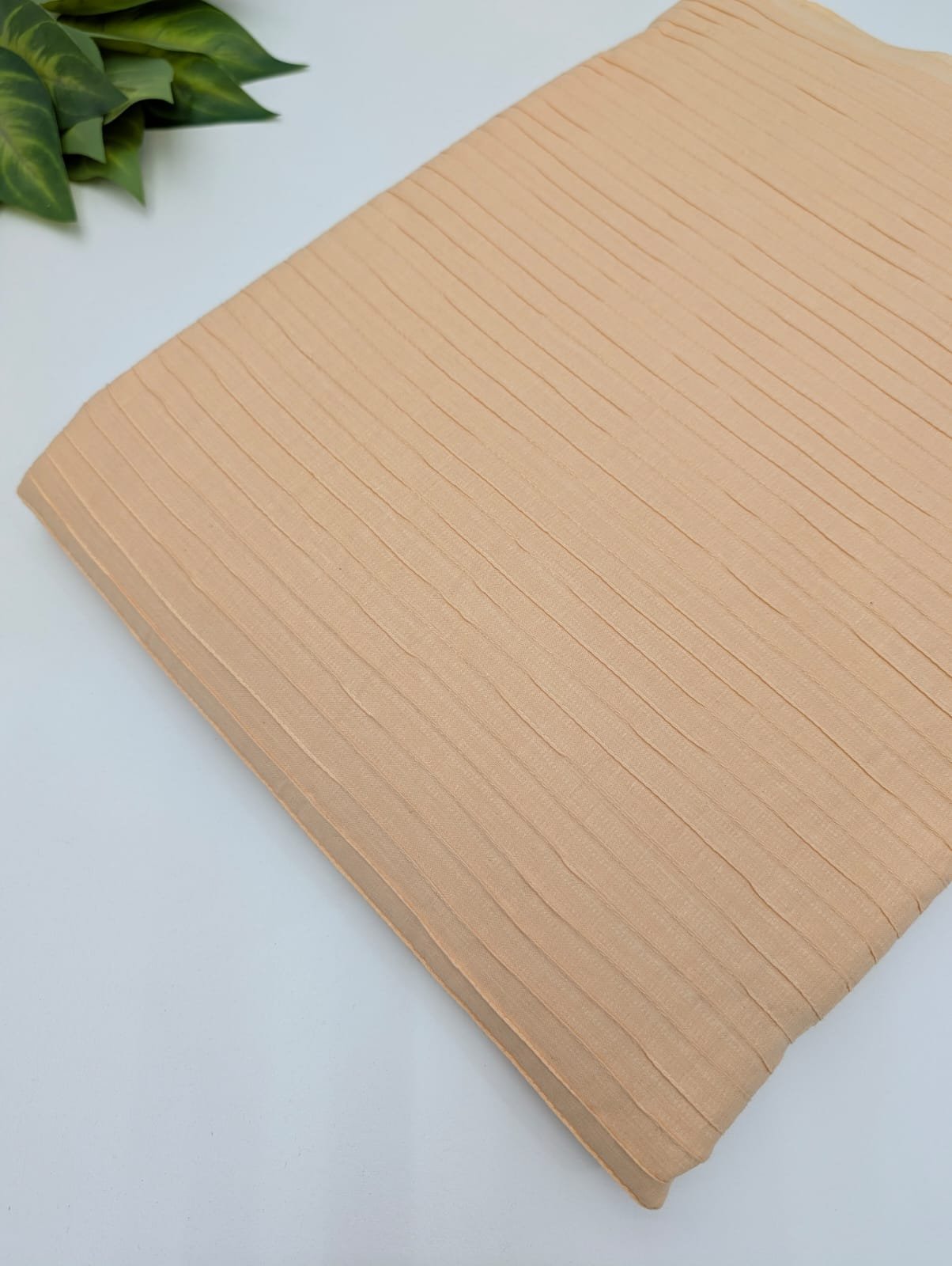 Pin Tuck Cotton Fabrics for dress material