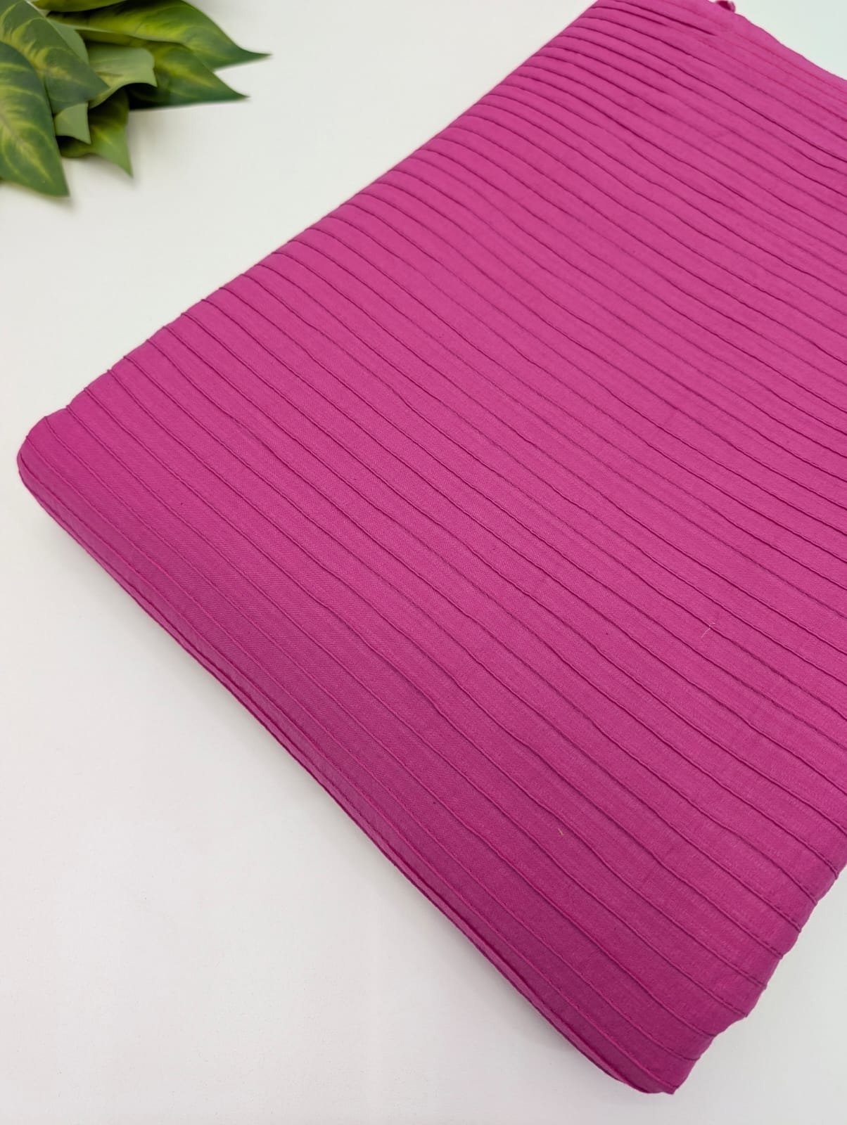 Pin Tuck Cotton Fabrics for dress material