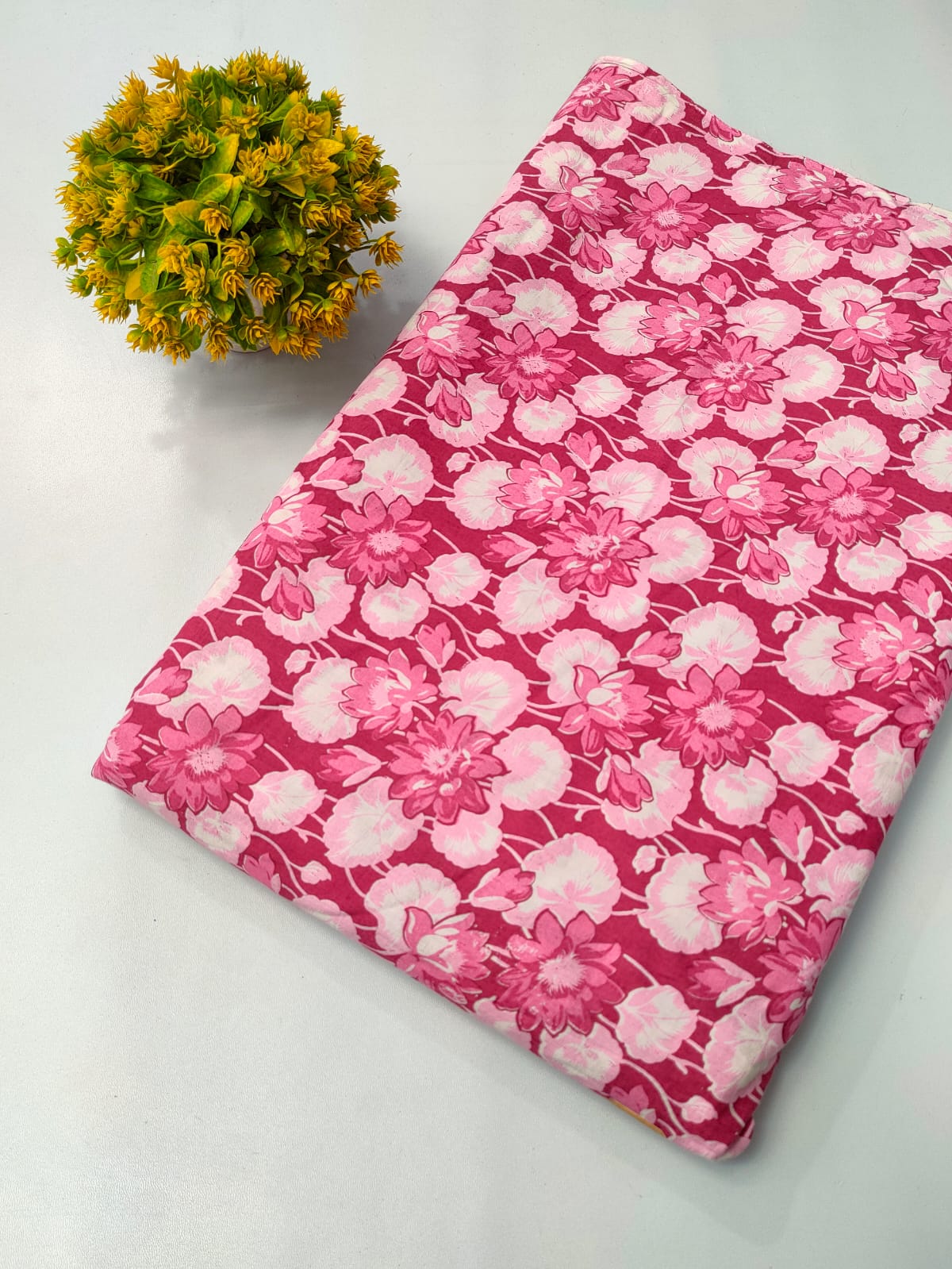 Pure Cotton Fabric Screen Printed