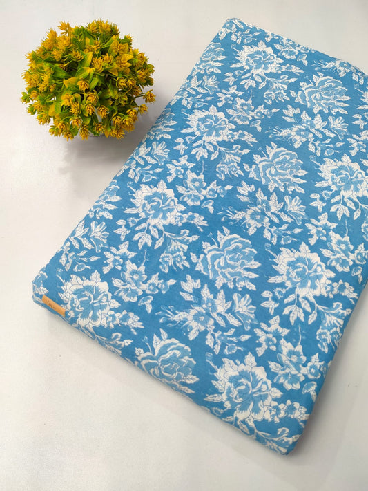 Pure Cotton Fabric Screen Printed