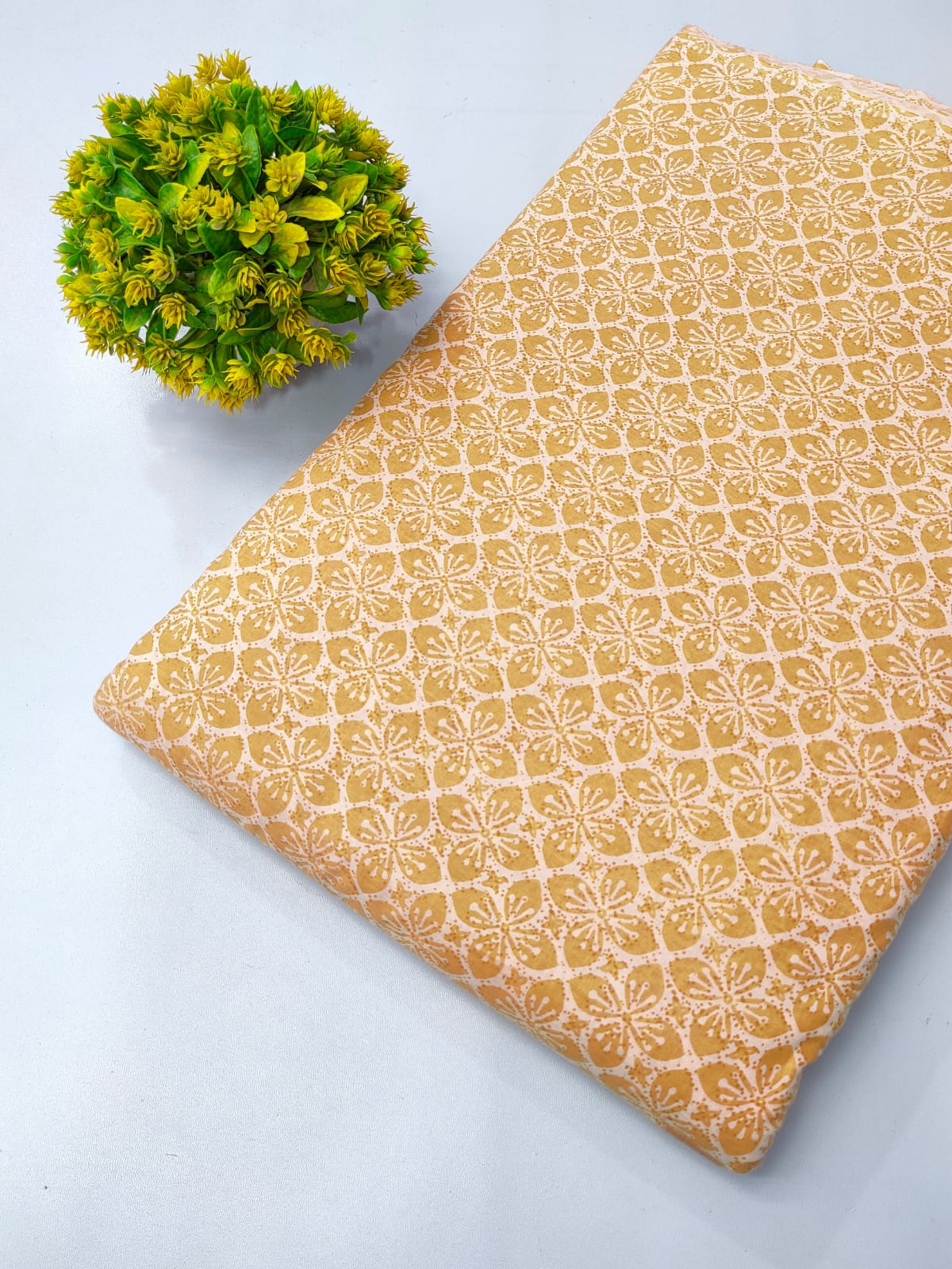 Pure Cotton Fabric Screen Printed