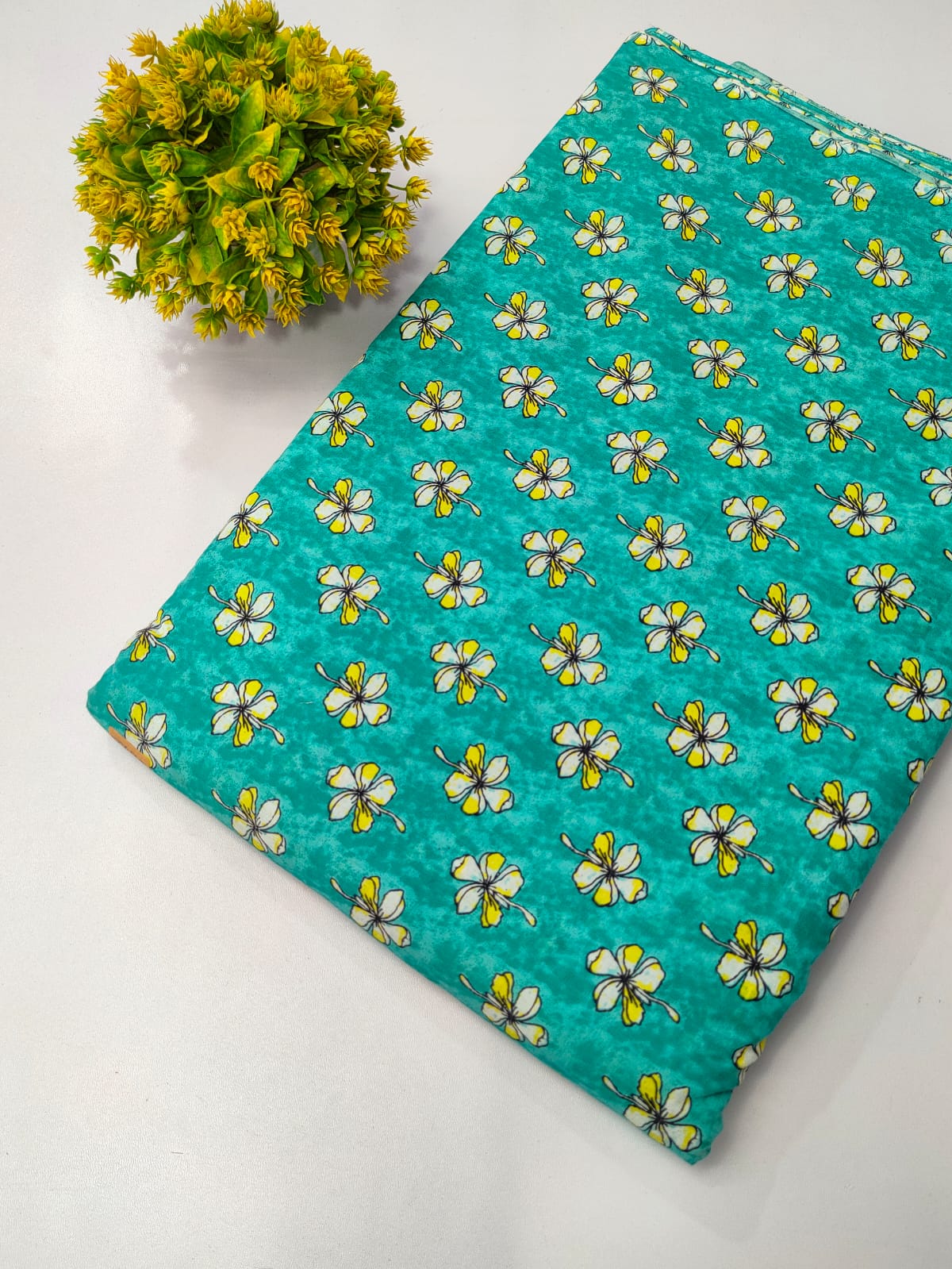 Pure Cotton Fabric Screen Printed