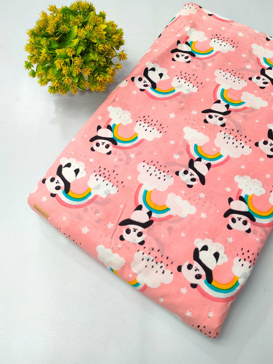 Pure Cotton Fabric Screen Printed