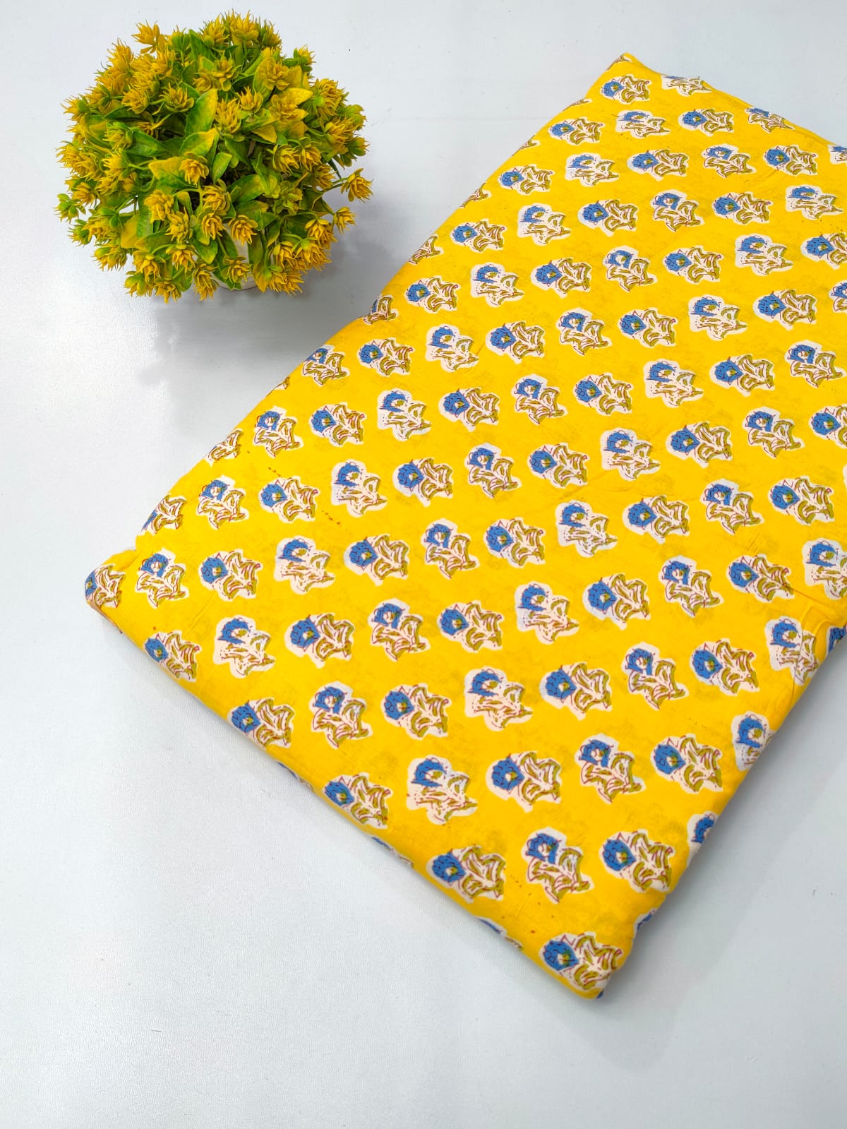 Pure Cotton Fabric Screen Printed