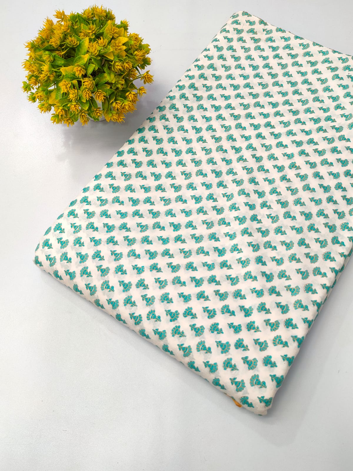 Pure Cotton Fabric Screen Printed