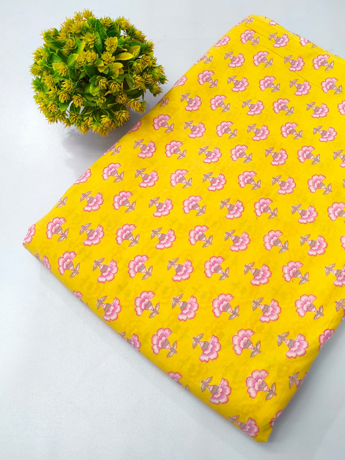 Pure Cotton Fabric Screen Printed