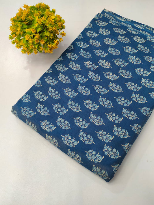 Pure Cotton Fabric Screen Printed