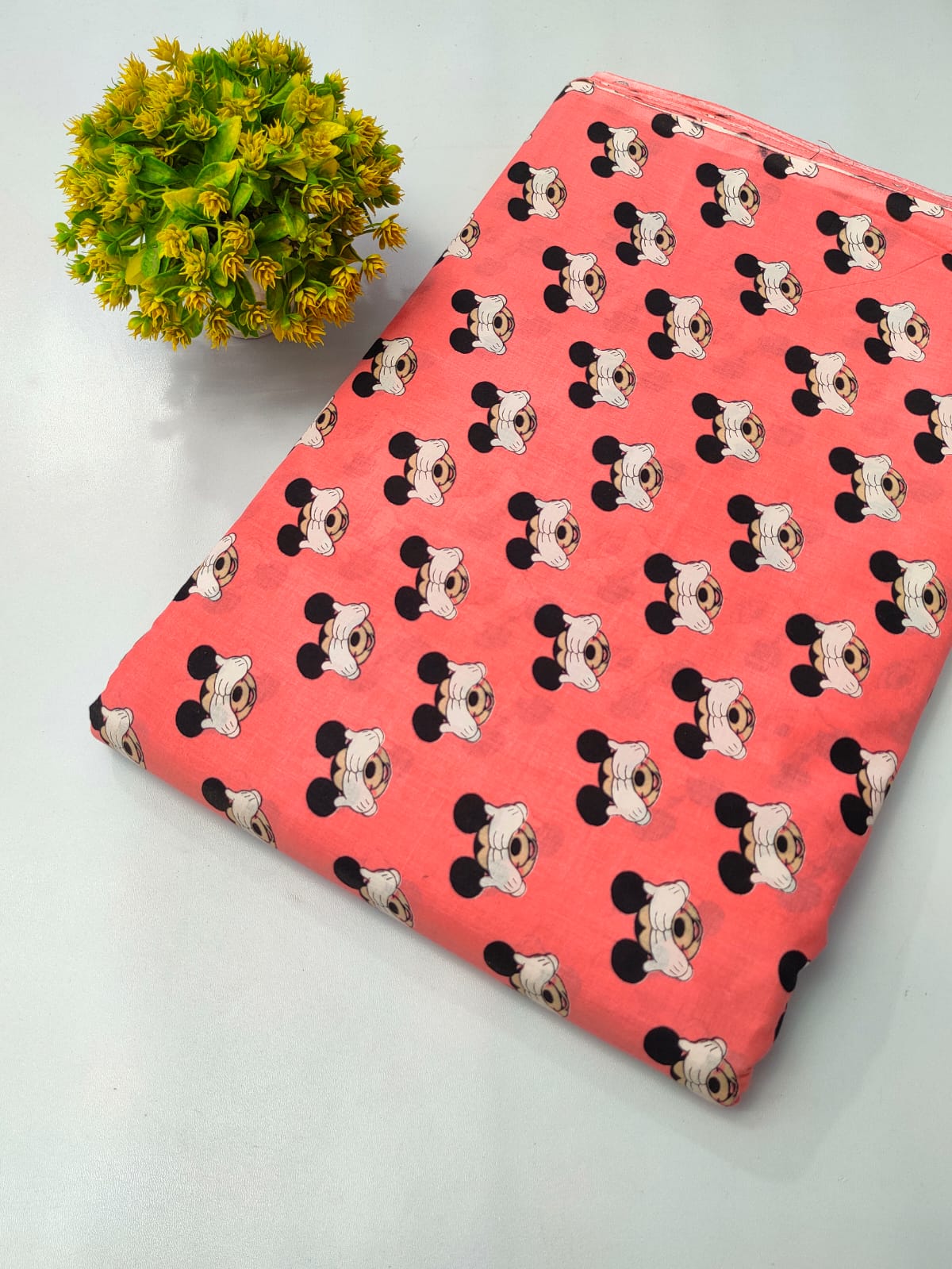 Pure Cotton Fabric Screen Printed