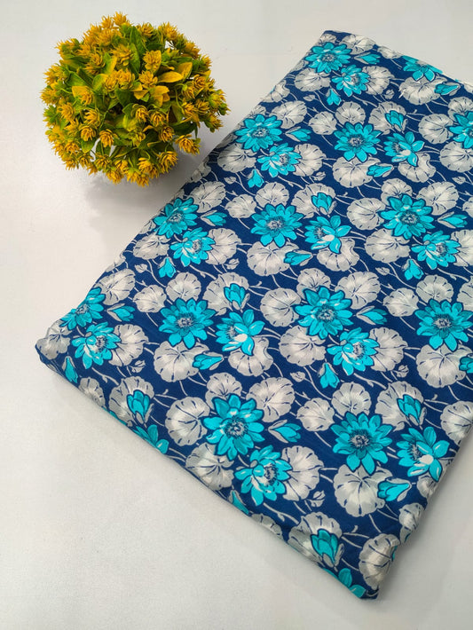 Pure Cotton Fabric Screen Printed