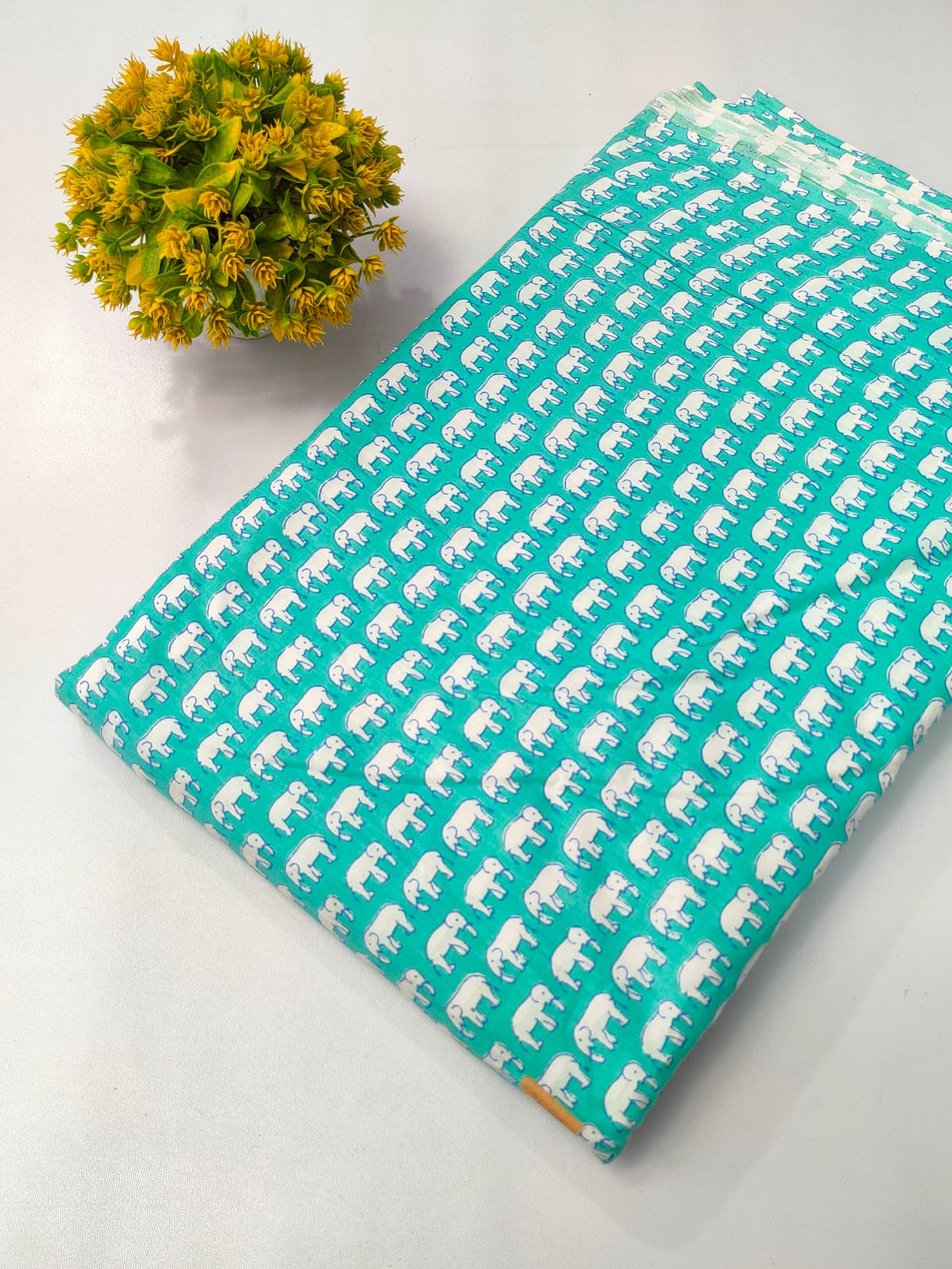 Pure Cotton Fabric Screen Printed