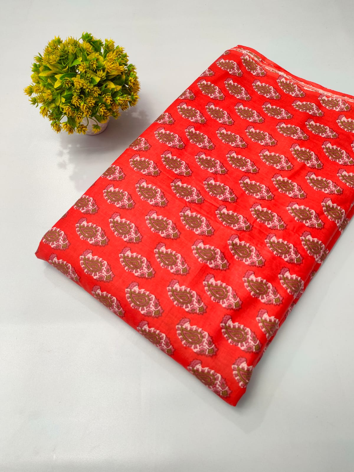 Pure Cotton Fabric Screen Printed