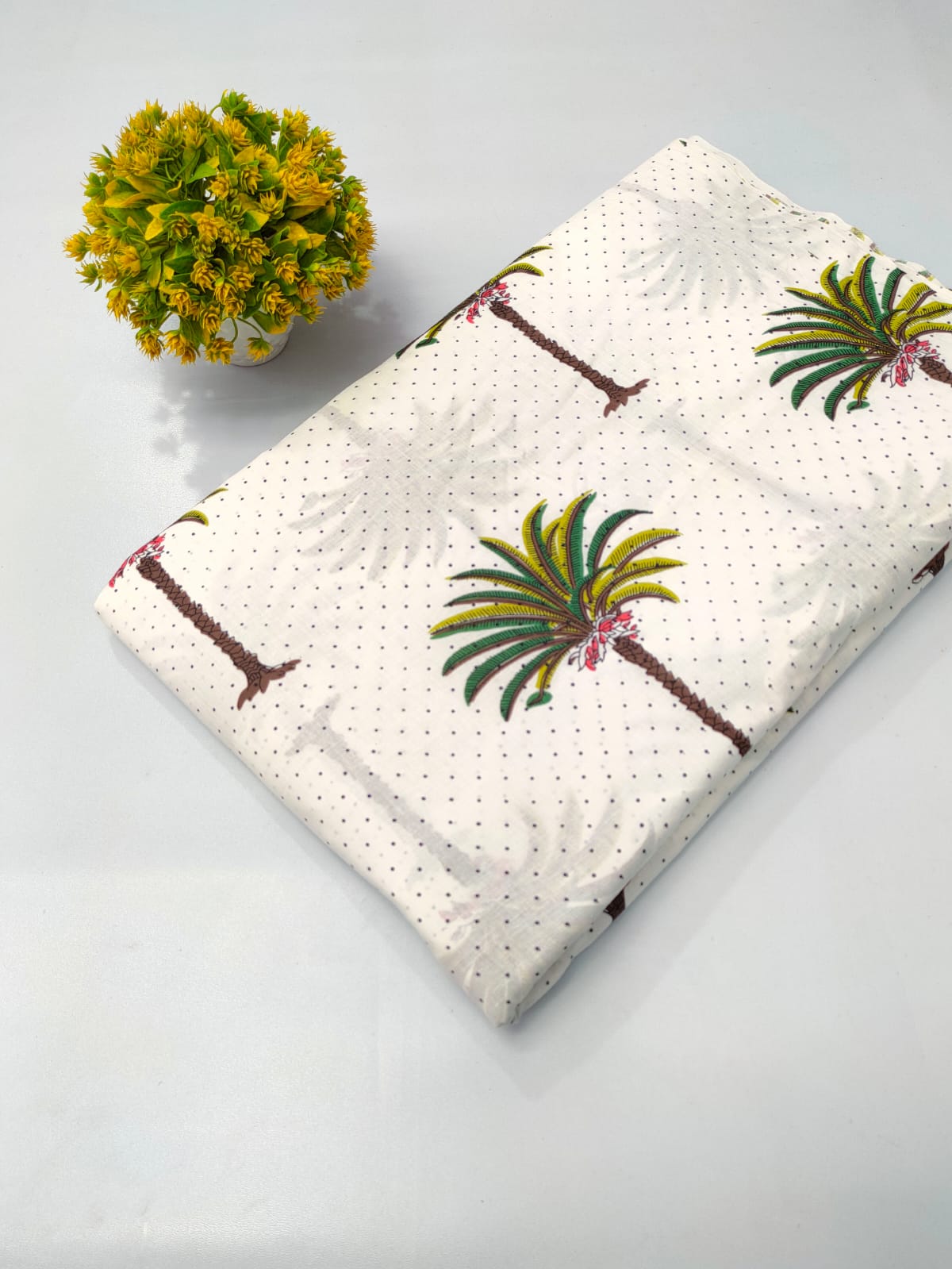 Pure Cotton Fabric Screen Printed