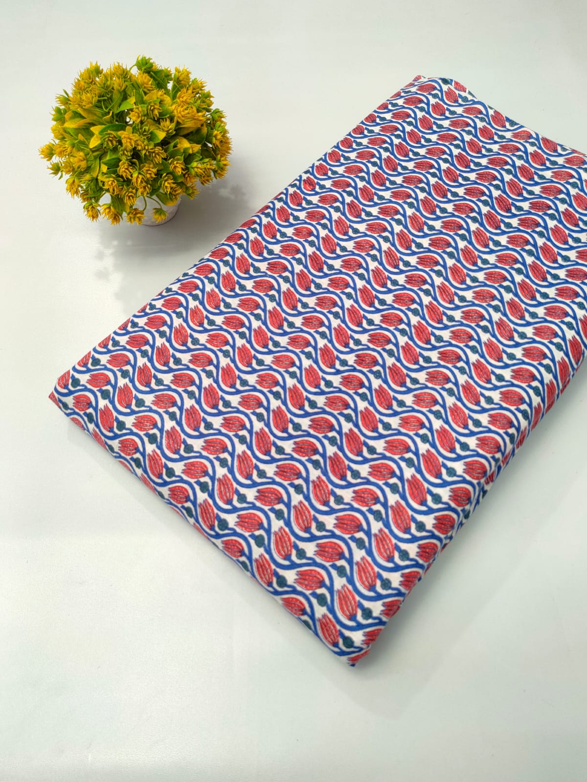 Pure Cotton Fabric Screen Printed