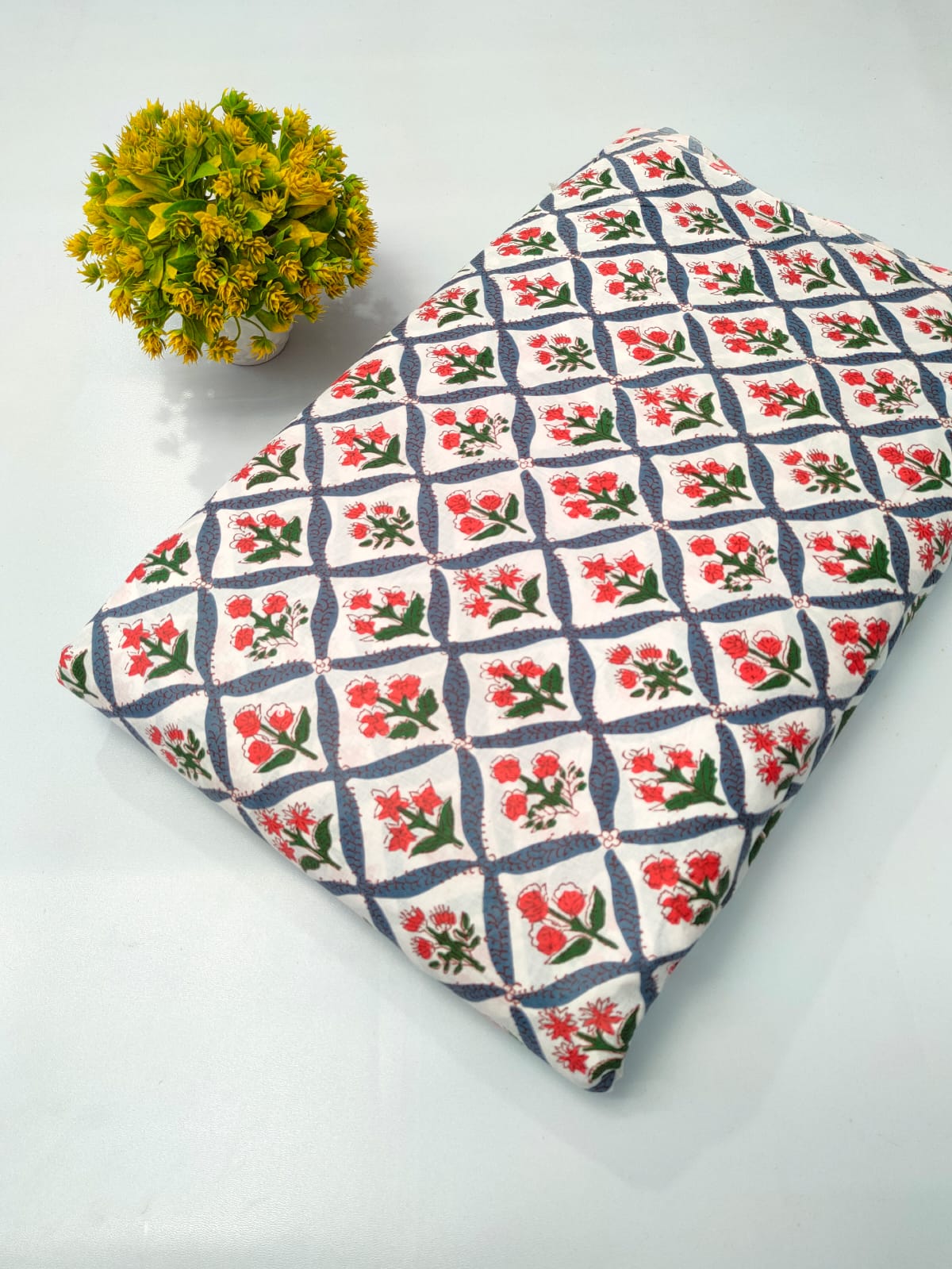 Pure Cotton Fabric Screen Printed