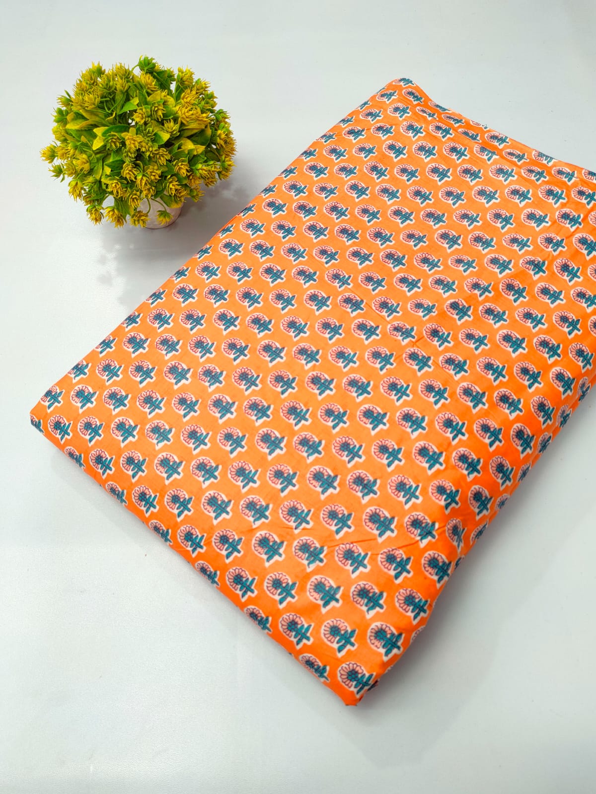 Pure Cotton Fabric Screen Printed
