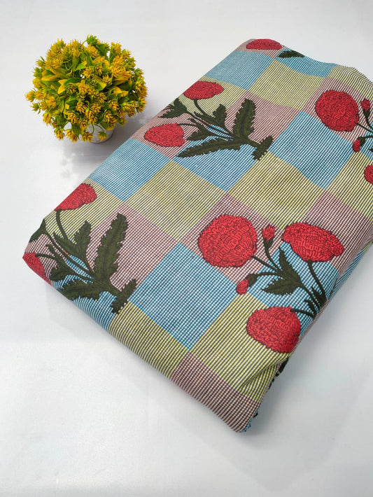 Cotton CutPiece Fabrics - Precut Fabrics for dress material