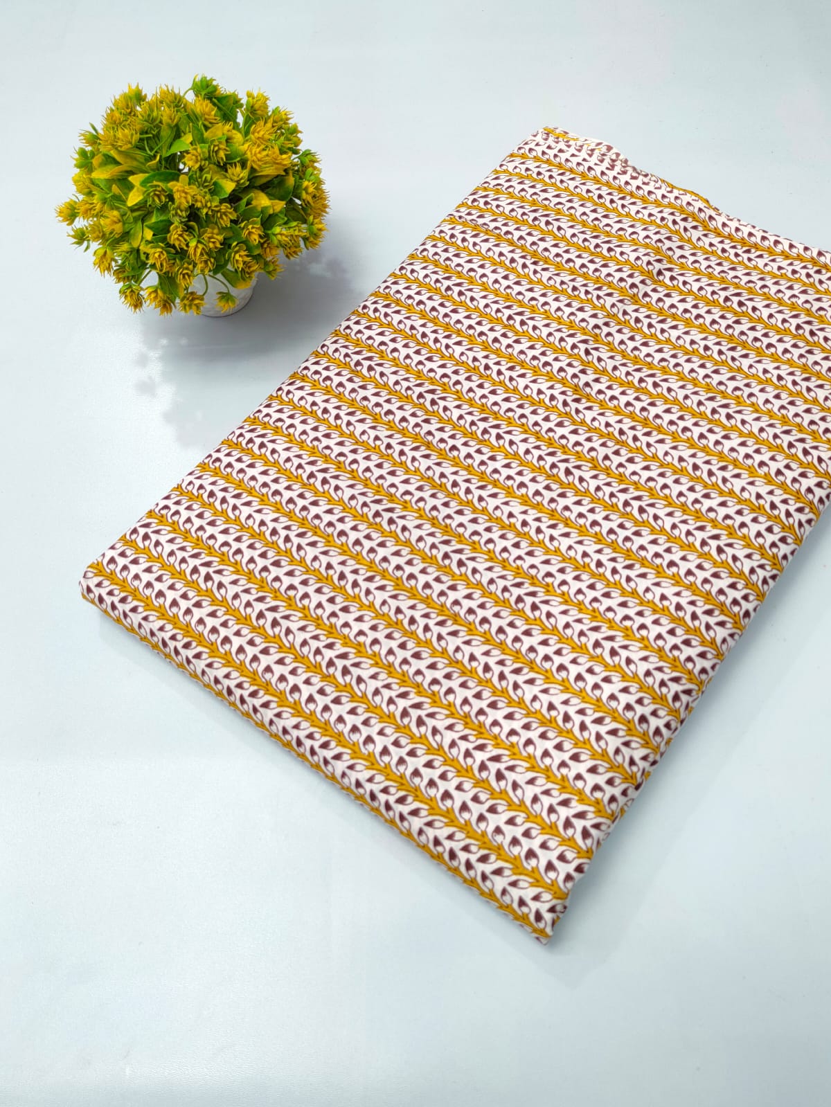 Pure Cotton Fabric Screen Printed