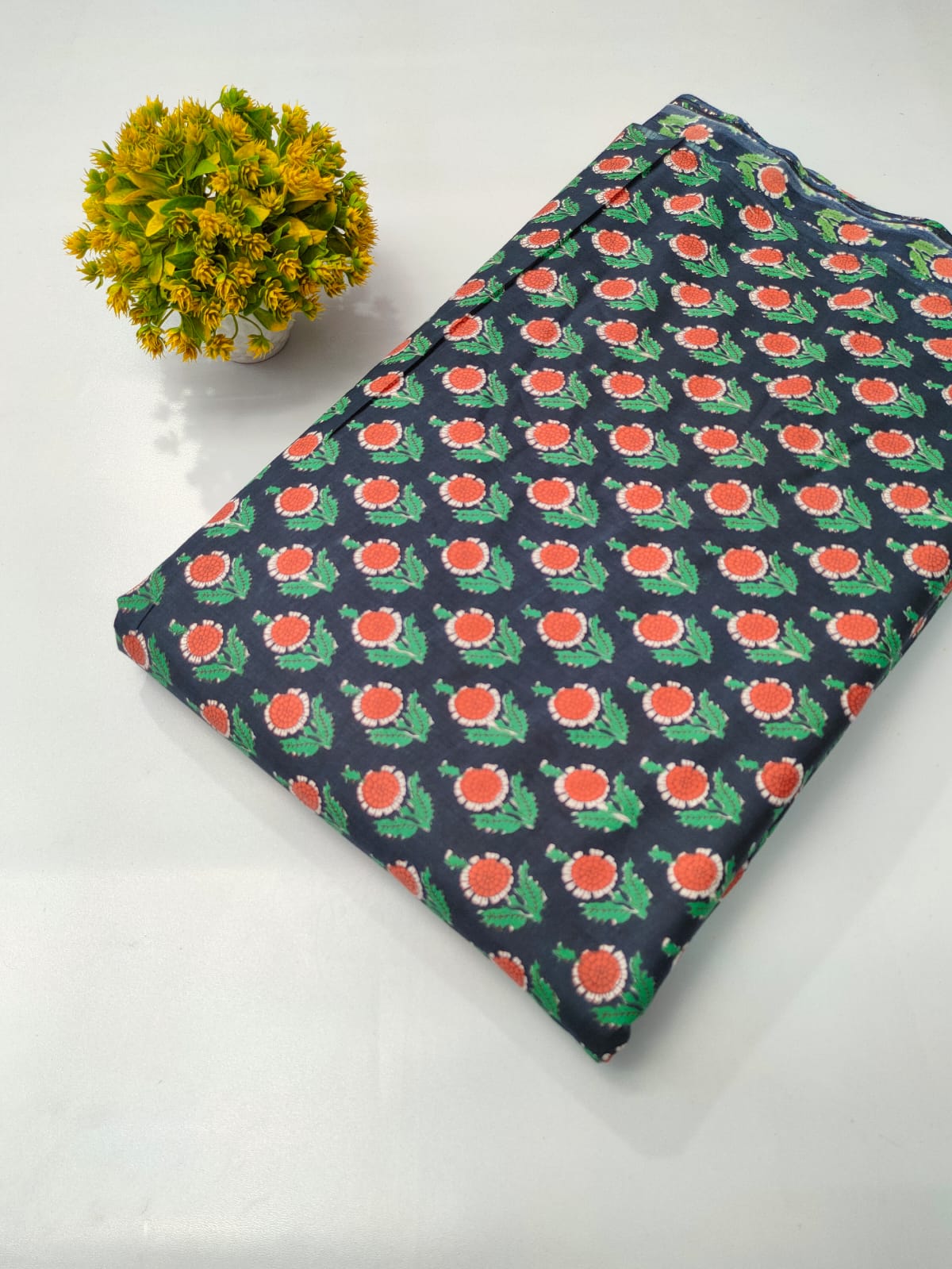 Pure Cotton Fabric Screen Printed