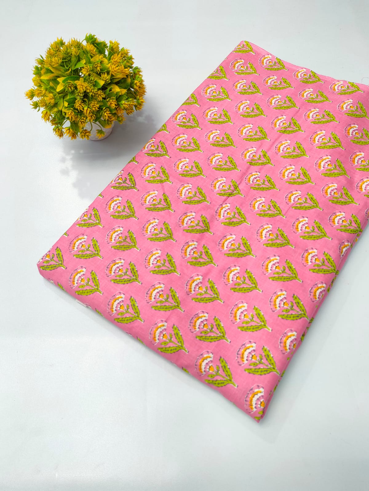 Pure Cotton Fabric Screen Printed
