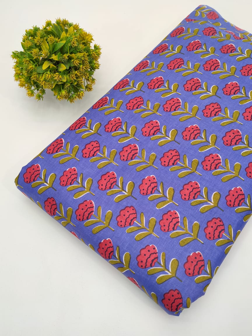 Cotton Dress Materials Tulsi Prints