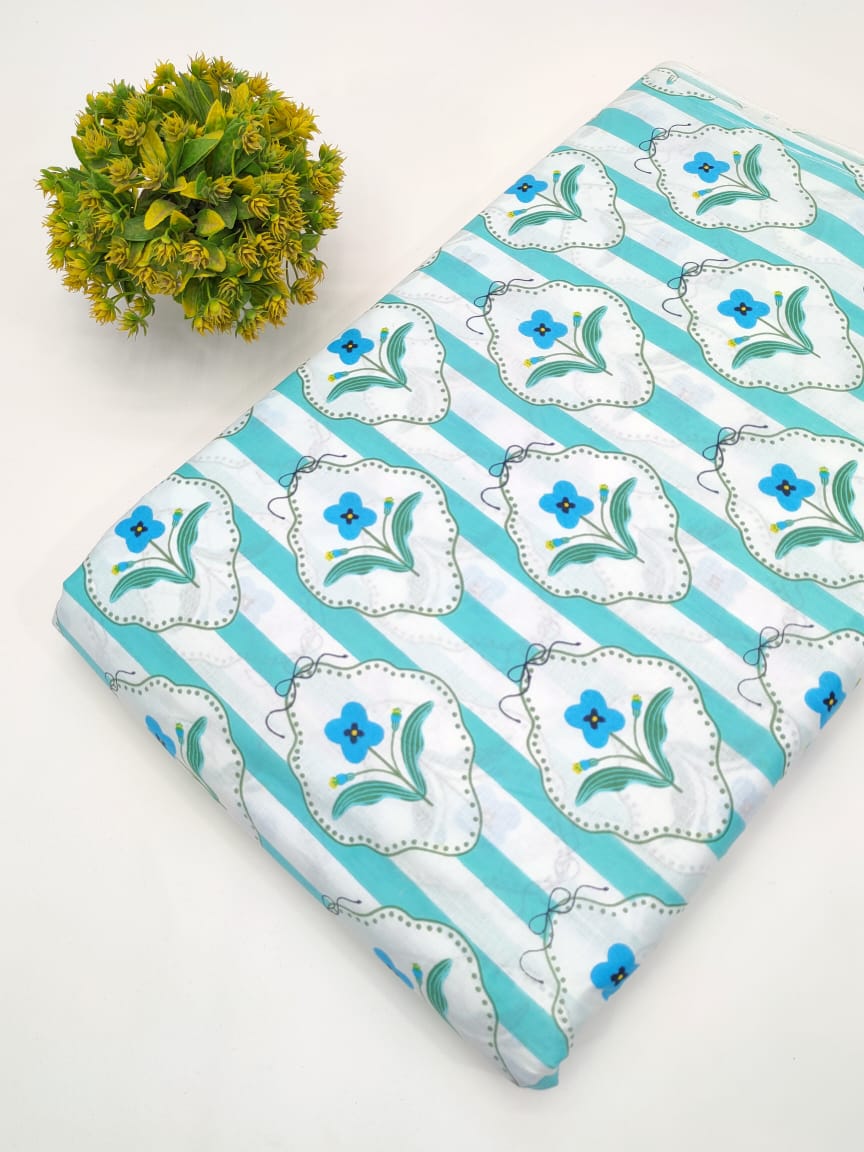 Cotton Dress Materials Tulsi Prints