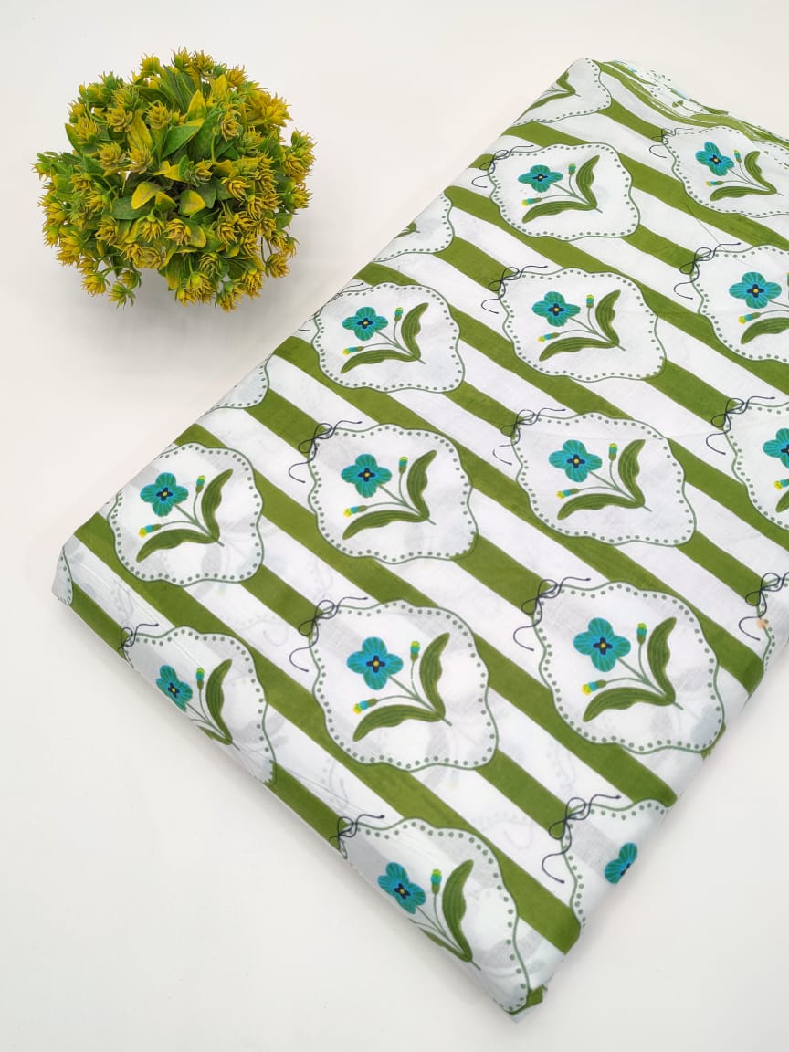Cotton Dress Materials Tulsi Prints